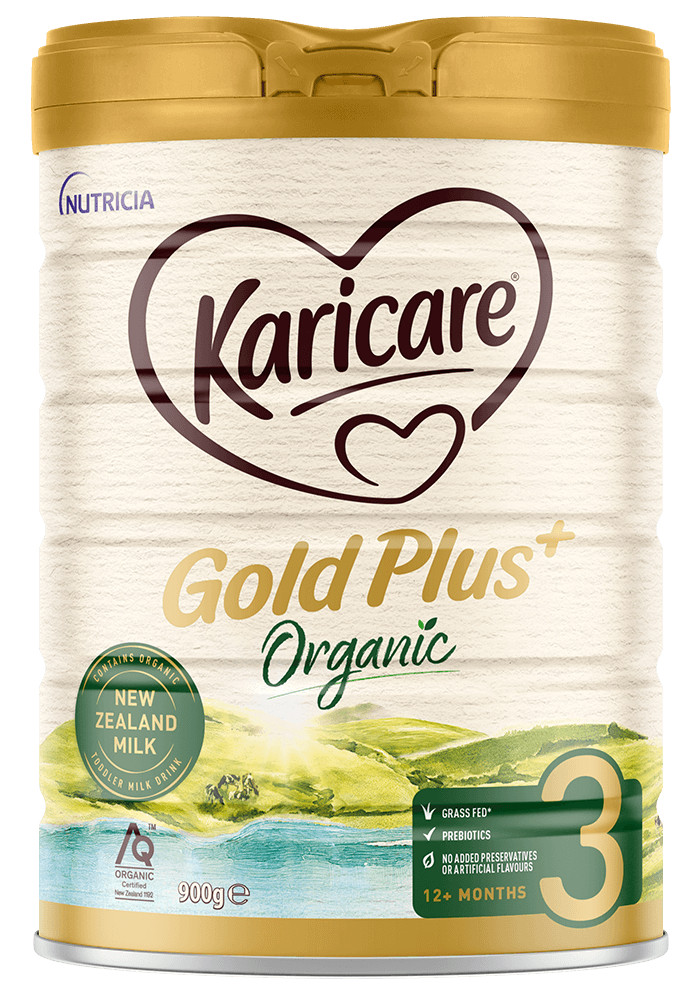 Packaging of the product Karicare organic Gold Plus