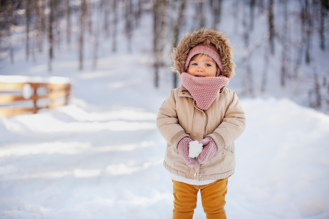 Child in winter