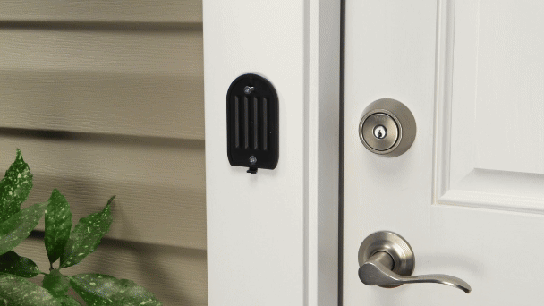 Montageplaat Smart Keypad 2 installeren met schroeven