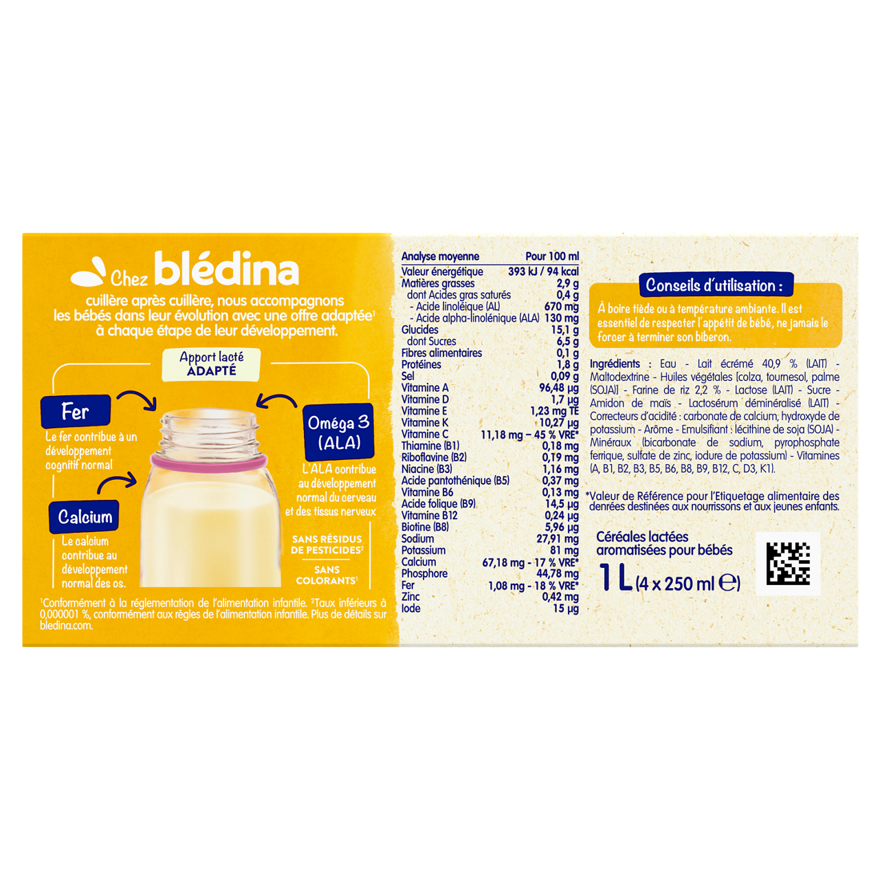 Wheat and Vanilla-6m+-250 ml