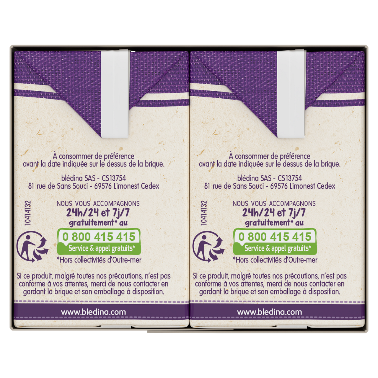 Blédina-Blediner-Green Vegetables-6m+-4 x 250 ml