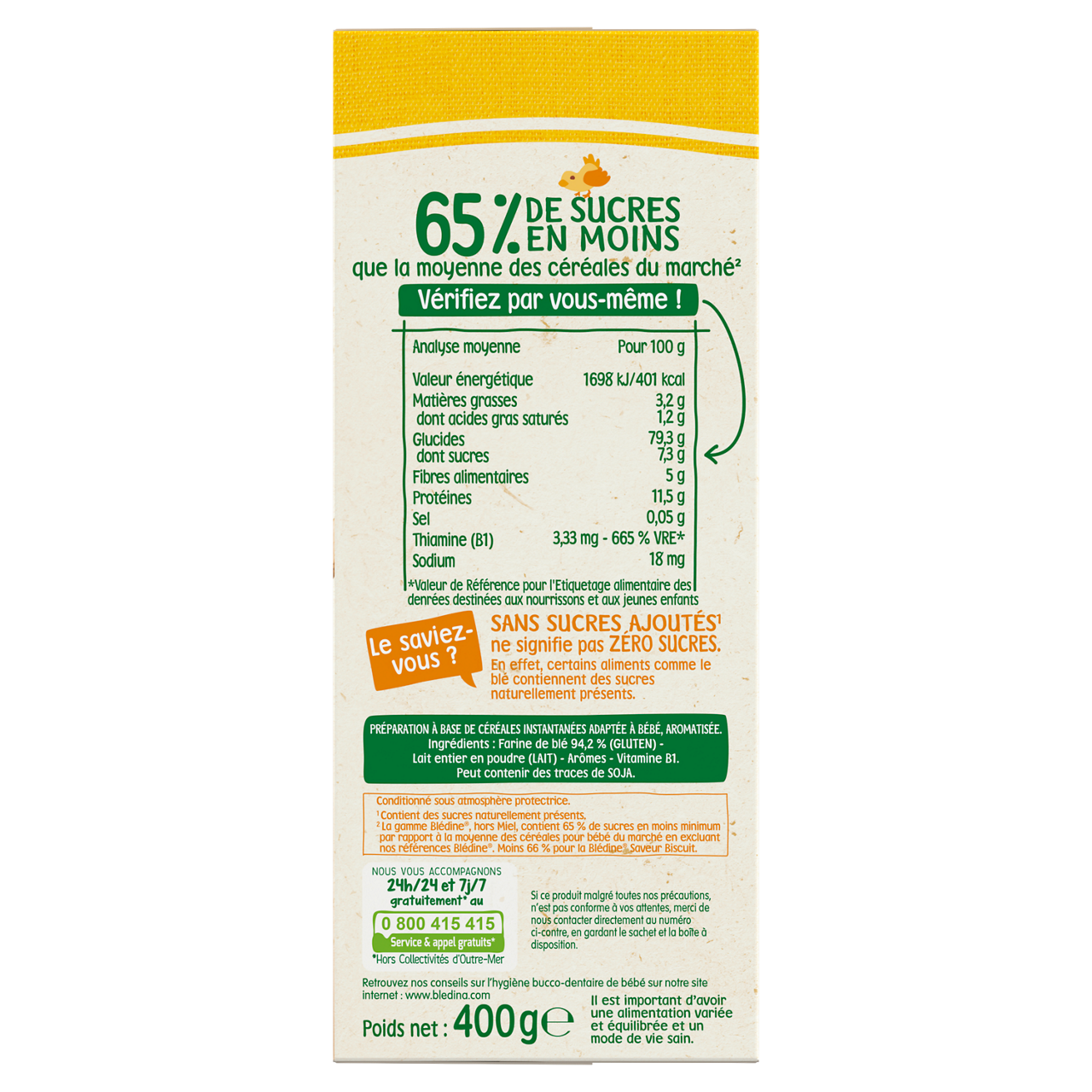 Blédina-Blédine-Biscuit-6m+-400 g