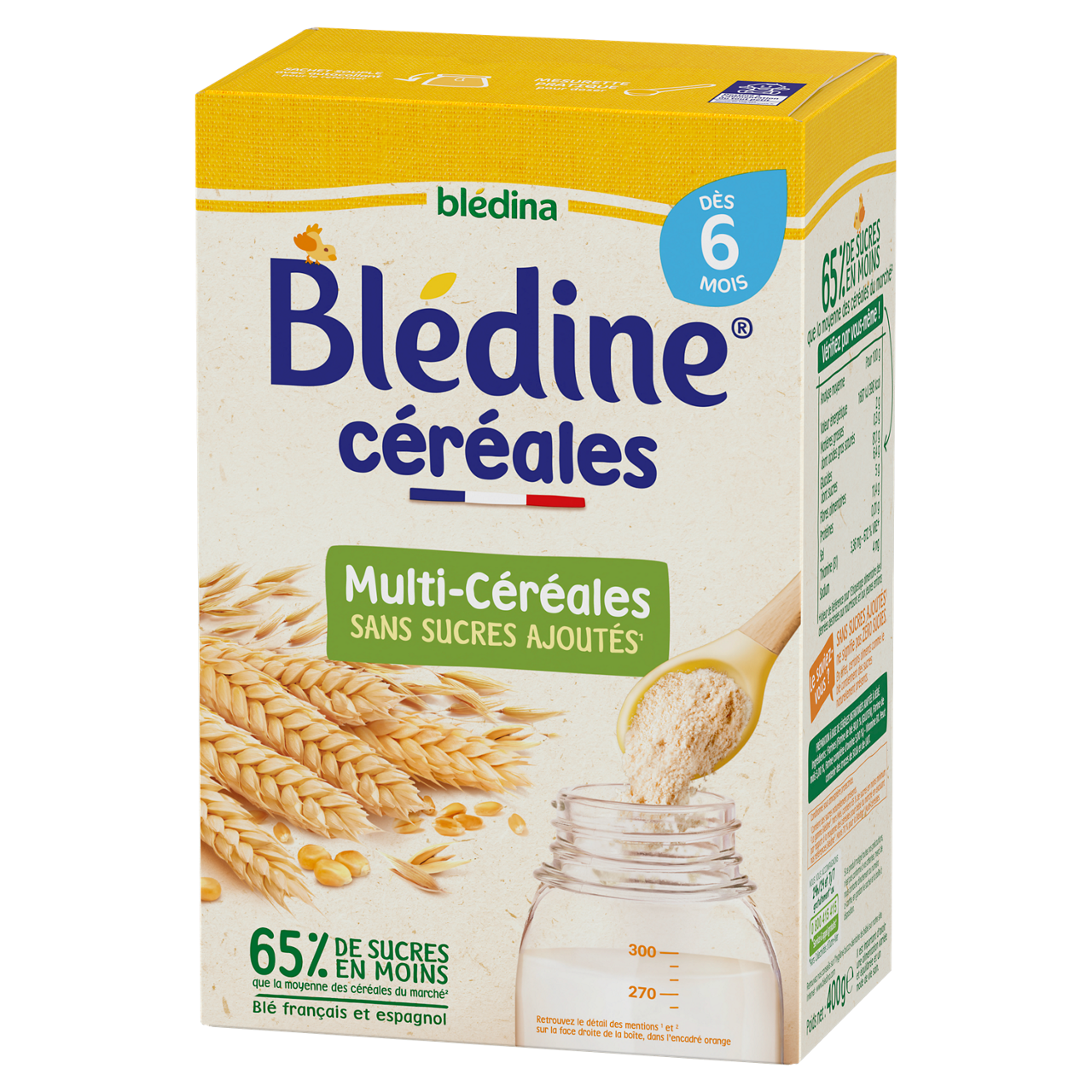 Blédina-Blédine-Multi cereals-6m+-400 g