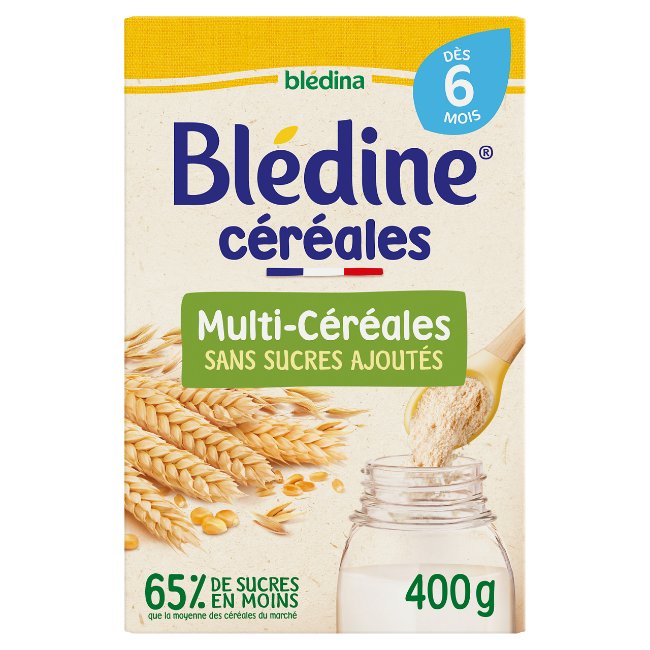 Blédina-Blédine-Multi cereals-6m+-400 g