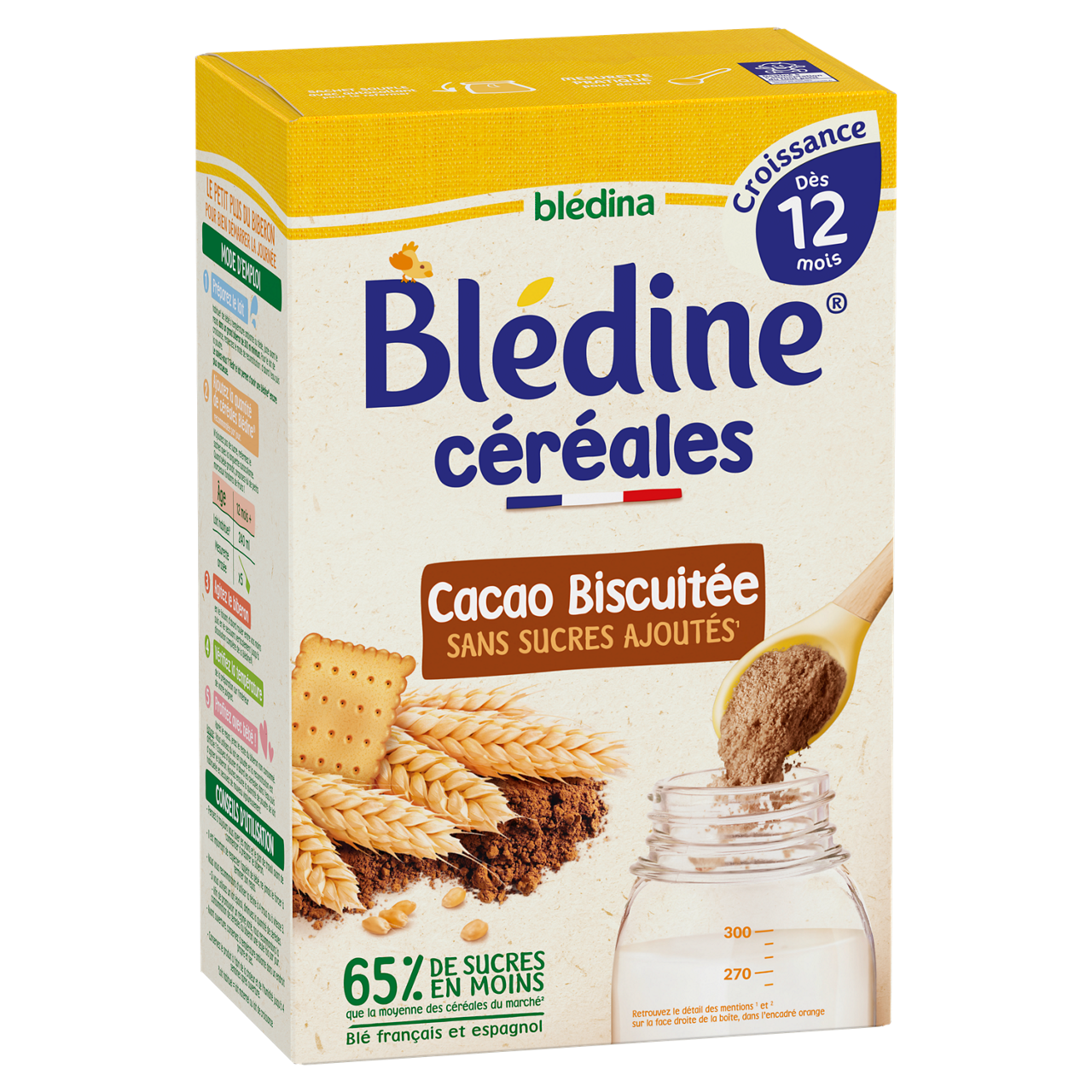 Blédina-Blédine-Cacao | Biscuit-12m+-400 g