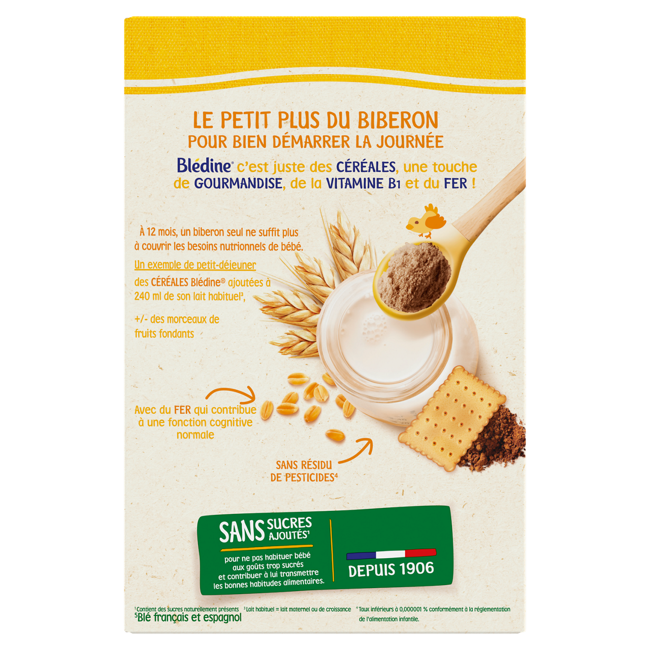 Blédina-Blédine-Cacao | Biscuit-12m+-400 g