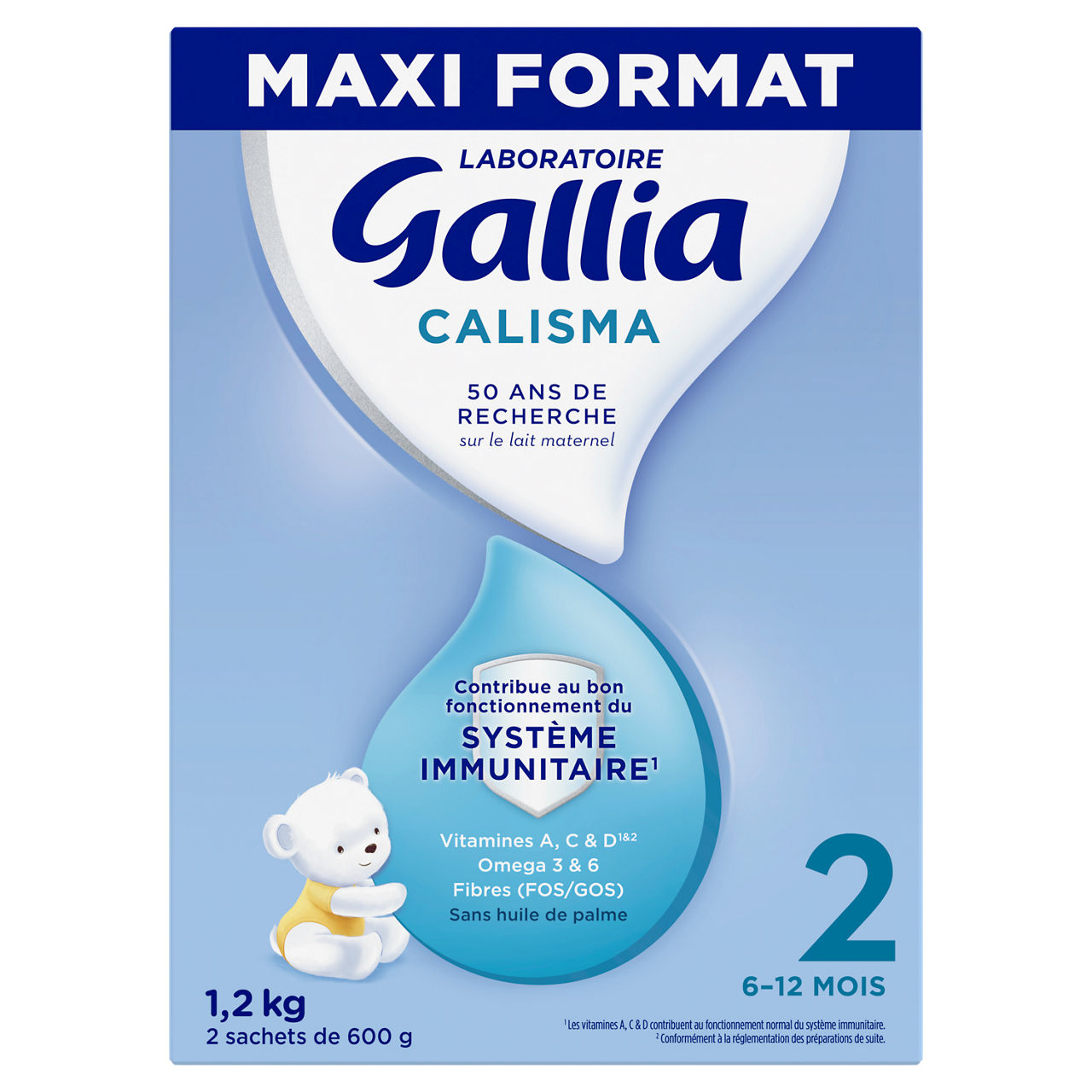 Gallia CALISMA 2ème âge - 1,2 kg