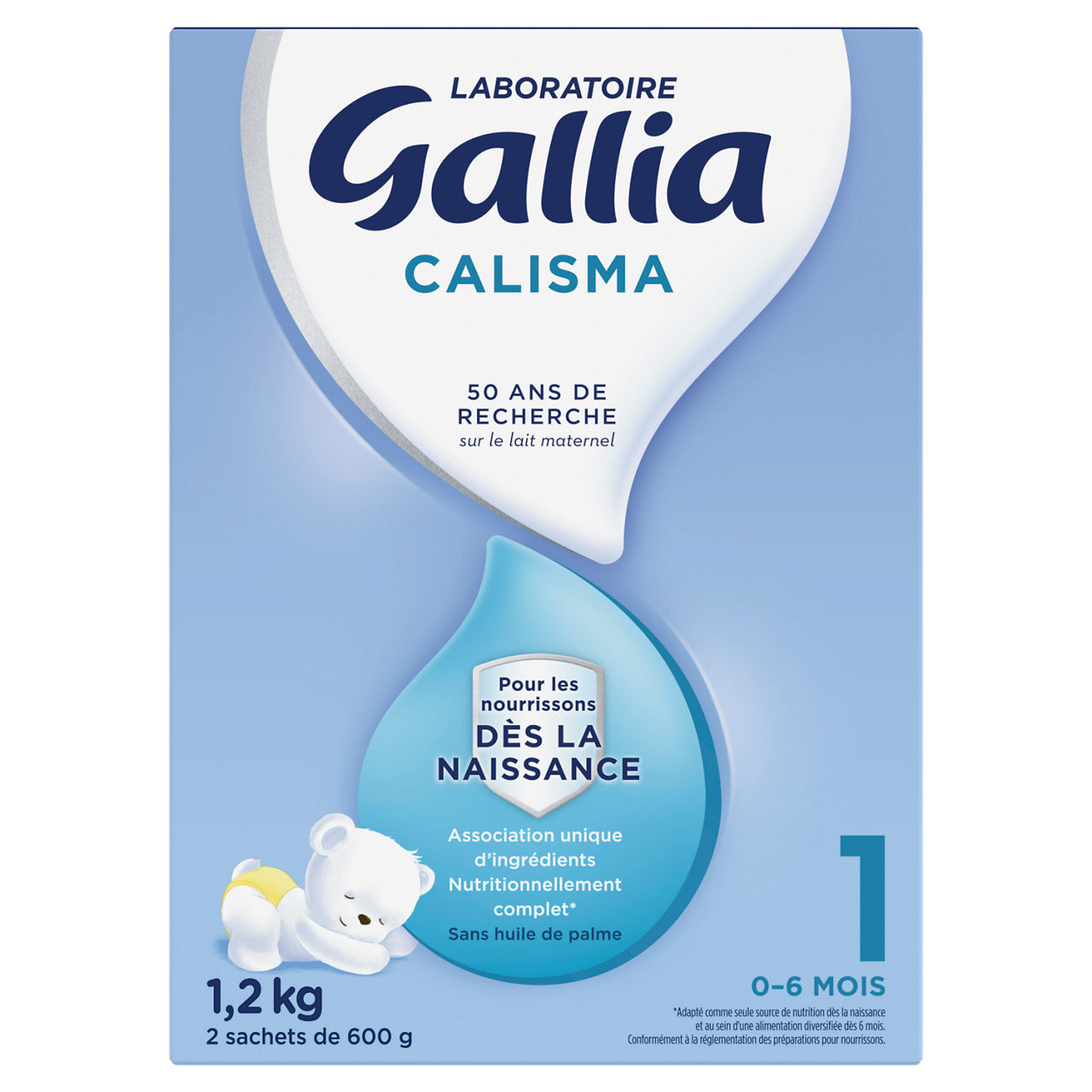 Gallia CALISMA 1er âge - 1,2kg