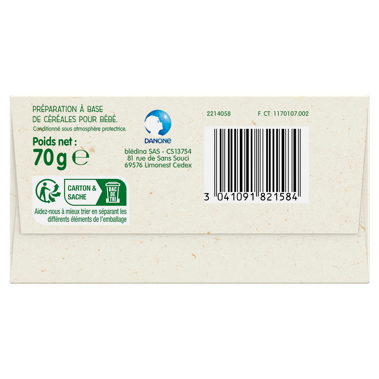 Blédina-Bledina-Cacao-15m+-70 ml