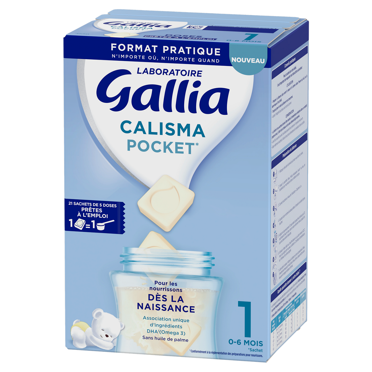 Laboratoire Gallia-Calisma-Unflavoured-0-6m-0,483KG