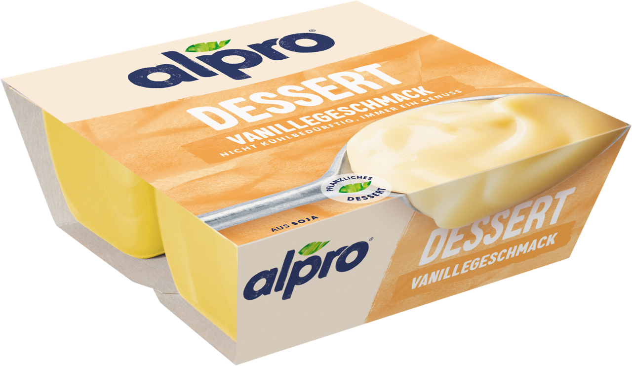 Alpro® Soja-Dessert Vanillegeschmack 
