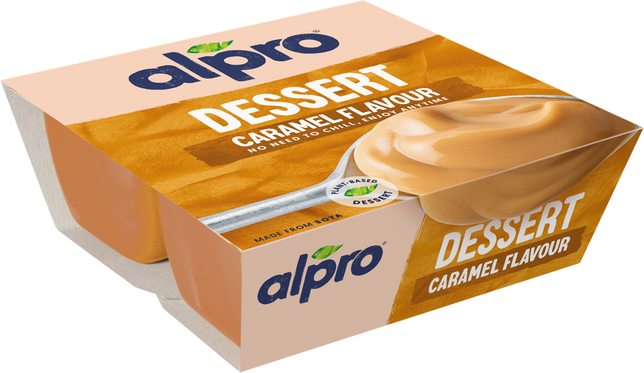 Alpro® Sojadessert Karamell, 4x125g