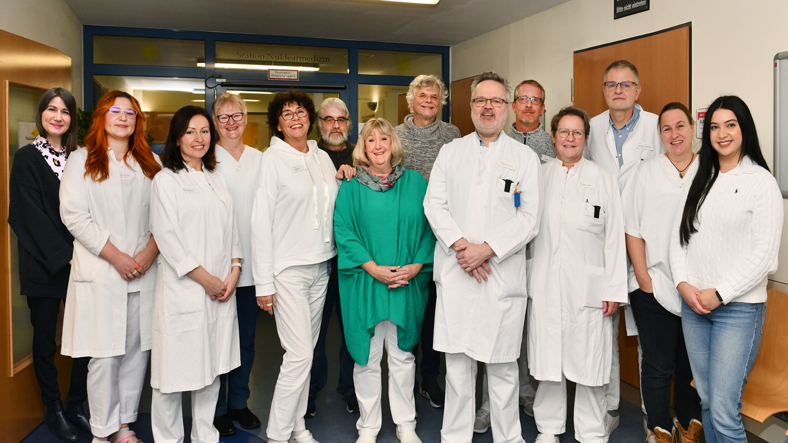 Team der Nuklearmedizin am Helios Univerisitätsklinkum Wuppertal